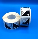 PICTOGRAMA CLASE 8 MATERIAS CORROSIVAS 50X50 MM R1000