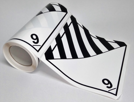 [PL008] CLASE 9 PELIGROS DIVERSOS 250x250mm R50