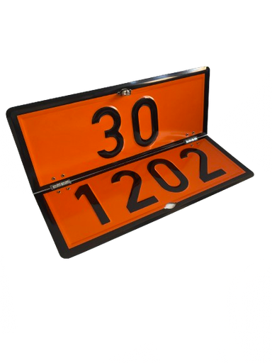 [PANEL ADR HORIZONTAL] Panel Naranja Plegable ADR  400x300 mm - Horizontal