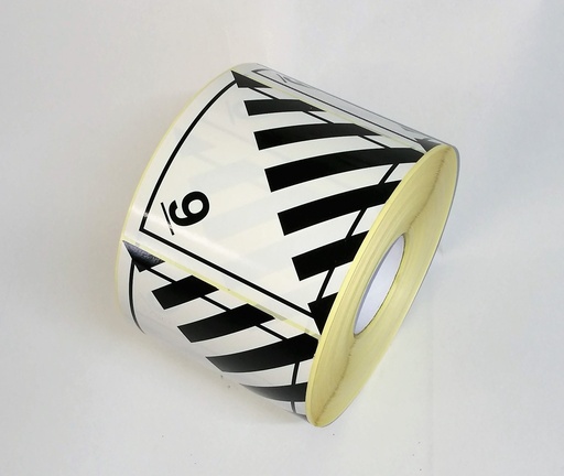 [ET008] CLASE 9 PELIGROS DIVERSOS 100x100mm 