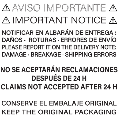 [170X170 FLUOR AMARILLO BULTOS] ETIQUETA FLUOR AMARILLO 170X170 MM